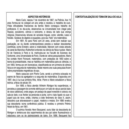 Resumo currier radioatidade c