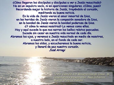 PASCUA ES SIEMPRE: ¿CÓMO VER NOSOTROS A JESÚS RESUCITADO?