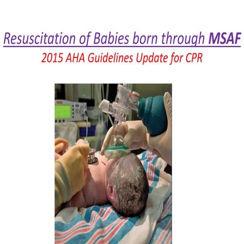 NRP 2015 update on MSAF 