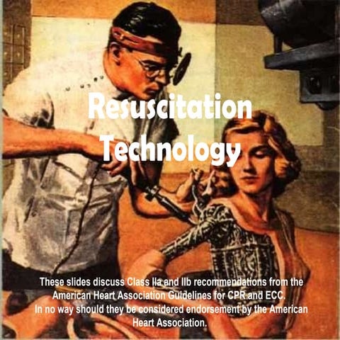 Resuscitation Technology