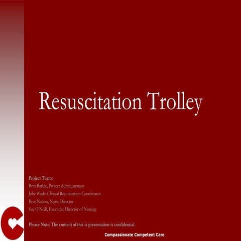 Resus Trolley Presentation