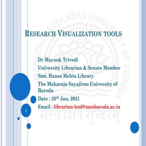 Research visualization