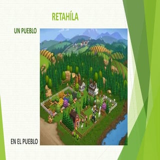 Retahíla un pueblo