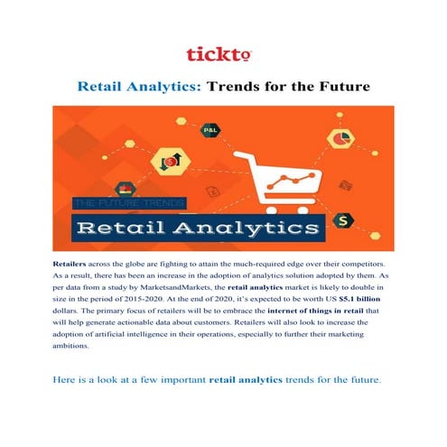 Retail Analytics Trends