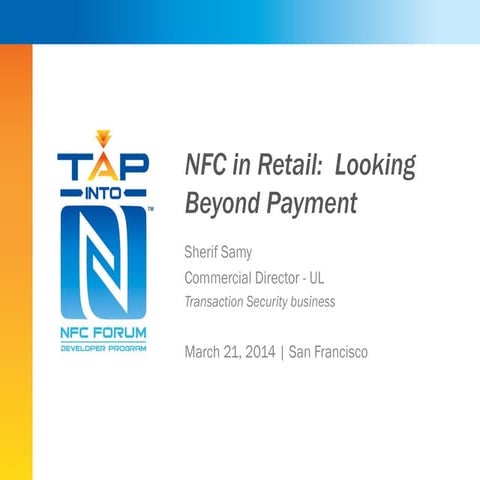 NFC in Retail: Beyond Payment