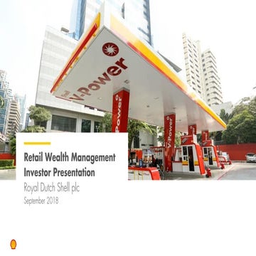 Retail wealth management investor presentation
