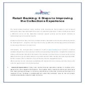 Retail Banking 6 Steps to Improving the Collections Experience.pdf