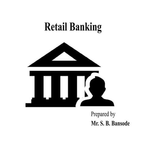 Retail banking 