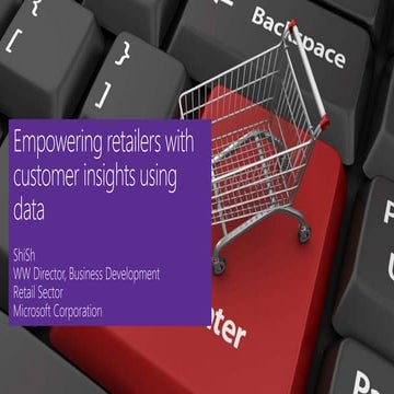 Customer Insights for Retail