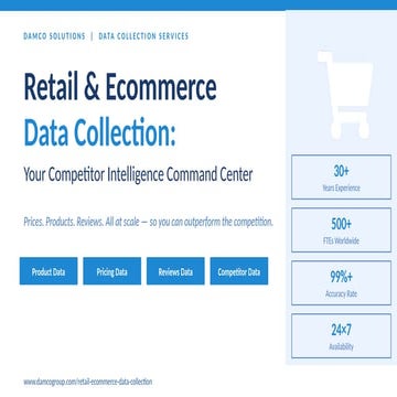 Comprehensive Retail & Ecommerce Data Collection Solutions for ...