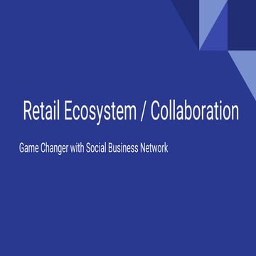 Retail ecosystem