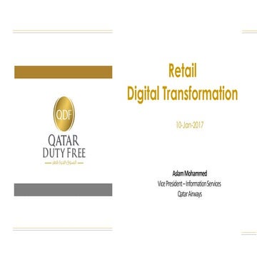 Retail Digital Transformation