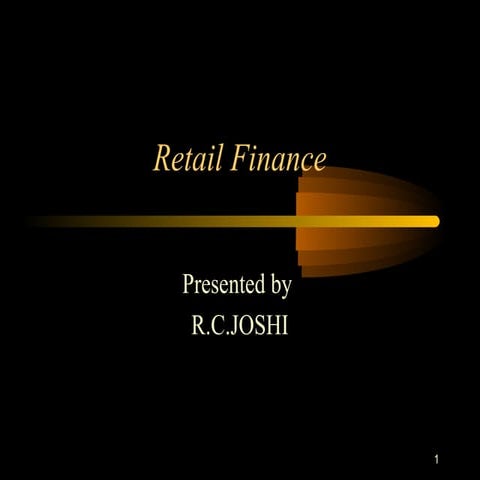 Retail finance