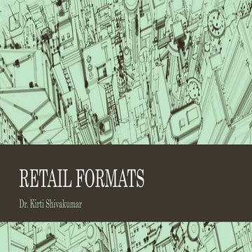 Retail formats