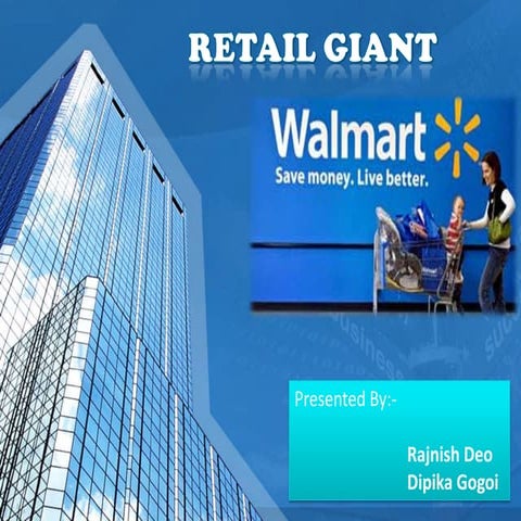 Retail giant walmart