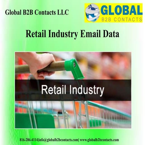Retail industry email data
