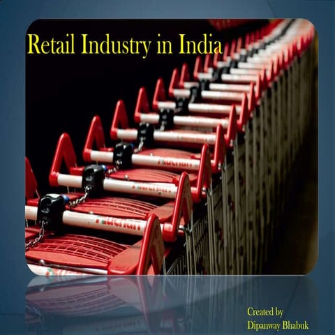Retail industry in india