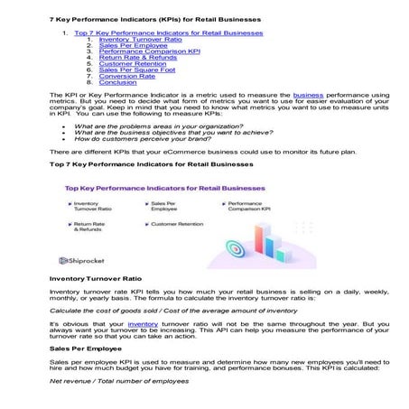 retail kpi.docx