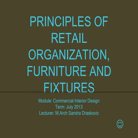 RETAIL PLANNING, CASE STUDIES