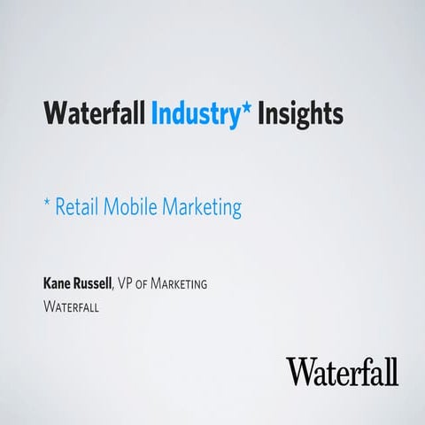 Webinar: Retail Mobile Marketing