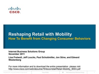 Reshaping Retail with Mobility
