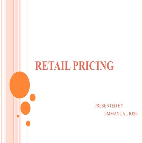 Retail pricing