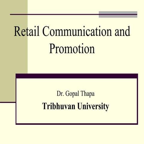 Retail promotion.ppt