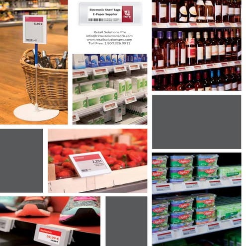 Retail Solutions Pro Electrinic Shelf Labels