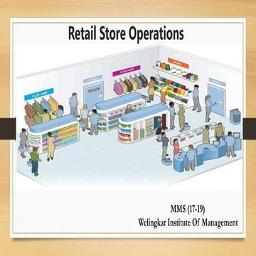 Retail store operations