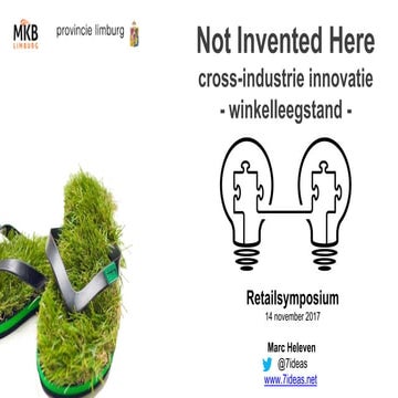 Keynote Retailsymposium mkb en provincie Limburg 14 november 2017