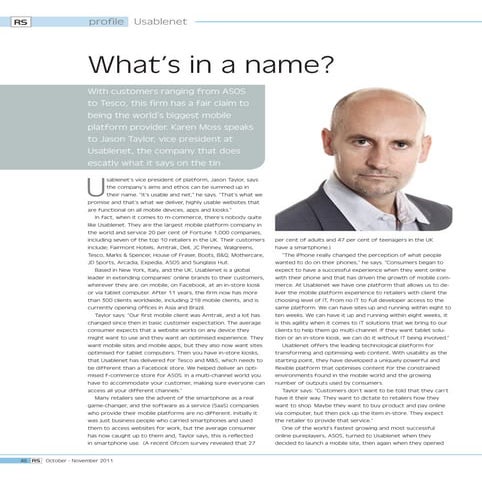 Retail Systems Profile Nov2011