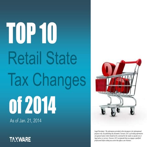 Top 10 Retail Tax Changes of 2014