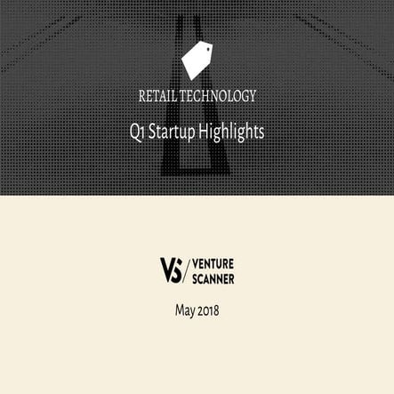 Retail Tech Q1 2018 Startup Highlights