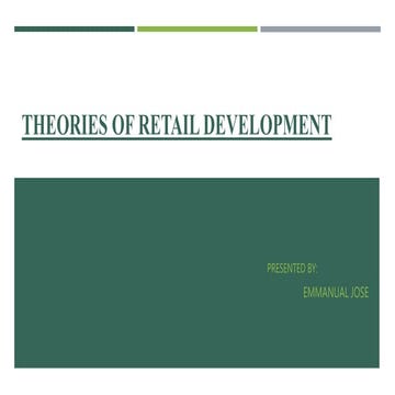 Retail theories