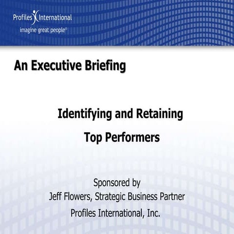 Retaining Top Performers
