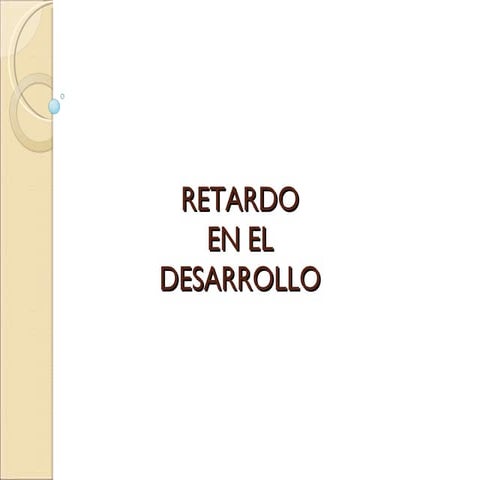 Retardo Mental | PPT
