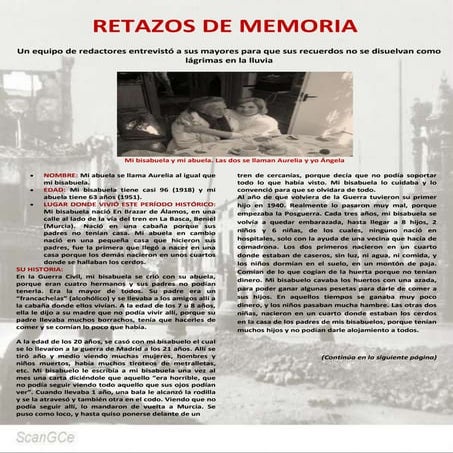 Retazos de memoria
