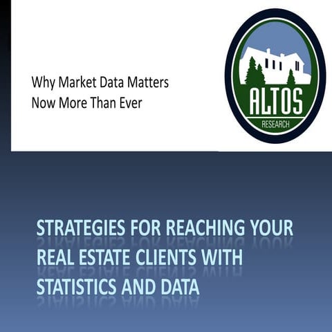 Retech South09 Altos -Why Market Data Matters Now More Than Ever