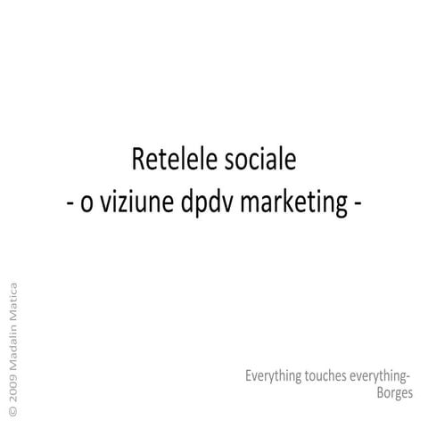 Retele Sociale   Oc2009