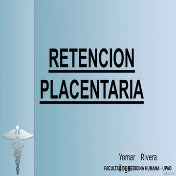 Retencion Placentaria 2017