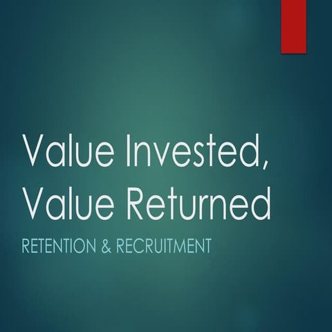 Volunteer Retention & Recruitment