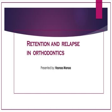 Rotation of teeth & its management | PPTX