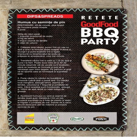 Retete de la GoodFood Romania BBQ Party #2