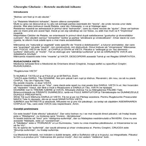 Retetele medicinii isihaste  gheorghe ghelasie