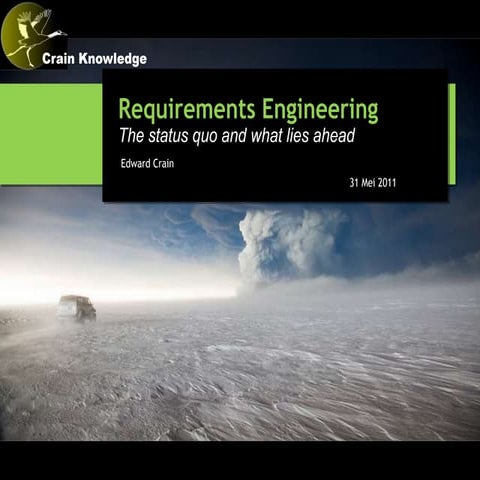 Re the status_quo_and_what_lies_ahead