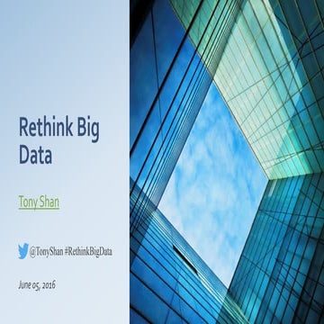 Rethink big data