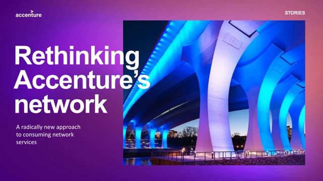 Rethinking Accenture's network