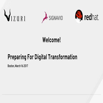 Rethinking business decisions and processes for digital transformation