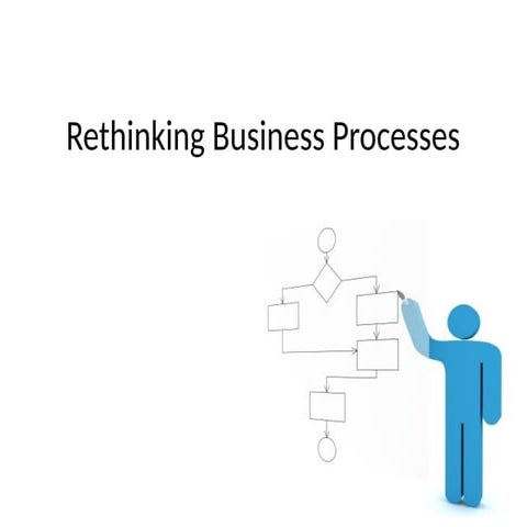 Rethinking Business Processes in industries | PPTX