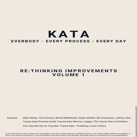 Re:Thinking Improvements, Volume 1